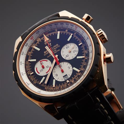 breitling chronomatic 49 rose gold|Pre.